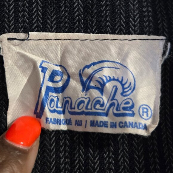 Vintage Panache Canada Black & White Blazer – Power Dressing Vibes - Picture 6 of 8